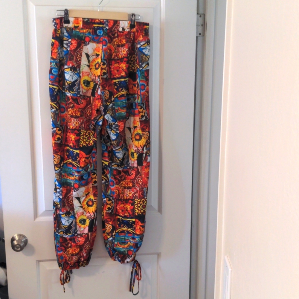 Stained Glass Patterned Joggers - Picture 2 of 14